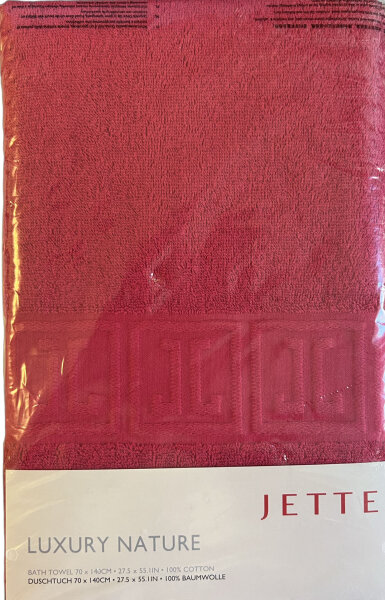 JETTE JOOP Luxury Nature Duschtuch Dusch Badetuch 70x140cm RASPERRY pink