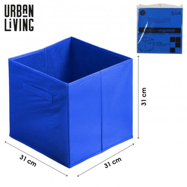 Urban Living Le Kube Aufbewahrung Box Kiste Würfel BLAU 31x31cm