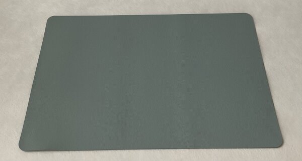 Kopie von Tischset Platzset Kunstleder pastell BLAU rechteckig 43x30cm #1